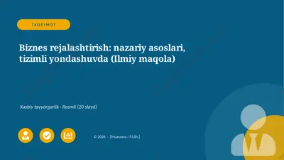 04300_biznes_rejalashtirish_nazariy_asoslari_t — PPTX