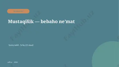 0553_v2_mustaqillik_bebaho_nemat — PPTX