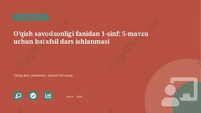05057_oqish_savodxonligi_fanidan_1_sinf_5_mavz — PPTX