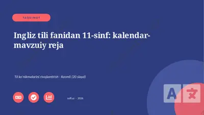 04033_ingliz_tili_fanidan_11_sinf_kalendar_mav — PPTX