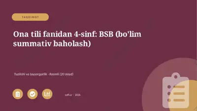 01652_ona_tili_fanidan_4_sinf_bsb_bolim_summat — PPTX