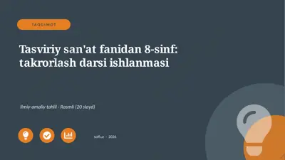 03109_tasviriy_sanat_fanidan_8_sinf_takrorlash — PPTX