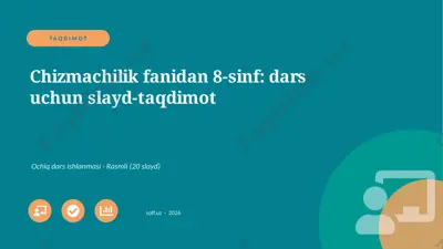 02251_chizmachilik_fanidan_8_sinf_dars_uchun — PPTX