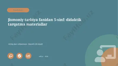 02078_jismoniy_tarbiya_fanidan_5_sinf_didaktik — PPTX