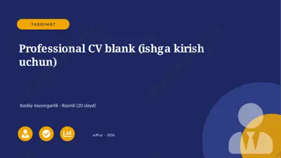 0024_v1_professional_cv_blank_ishga_kirish — PPTX