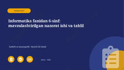 0674_v1_informatika_fanidan_6_sinf_mavzula — PPTX