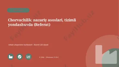05257_chorvachilik_nazariy_asoslari_tizimli_yo — PPTX