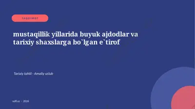 178_v2_mustaqillik_yillarida_buyuk_ajdodlar_v — PPTX