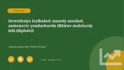 02386_investitsiya_loyihalari_nazariy_asoslari — PPTX
