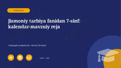 04164_jismoniy_tarbiya_fanidan_7_sinf_kalendar — PPTX