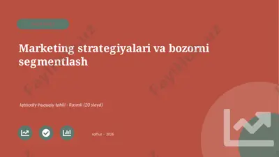 0357_v1_marketing_strategiyalari_va_bozorn — PPTX