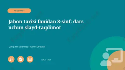 02181_jahon_tarixi_fanidan_8_sinf_dars_uchun — PPTX