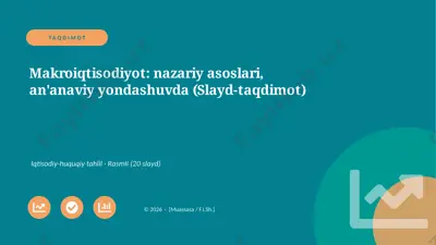 00401_makroiqtisodiyot_nazariy_asoslari_ananav — PPTX