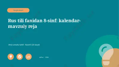 04041_rus_tili_fanidan_8_sinf_kalendar_mavzuiy — PPTX