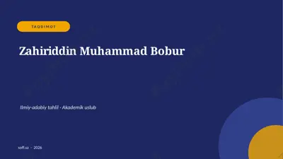 014_v1_zahiriddin_muhammad_bobur — PPTX