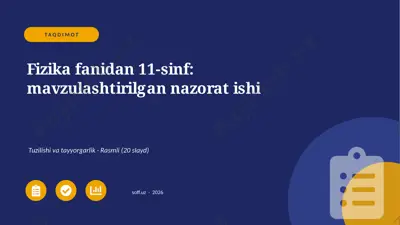 01524_fizika_fanidan_11_sinf_mavzulashtirilgan — PPTX