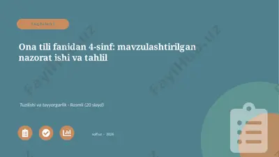 00588_ona_tili_fanidan_4_sinf_mavzulashtirilga — PPTX