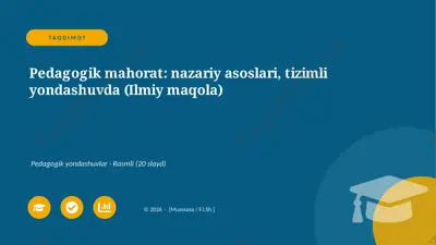 04730_pedagogik_mahorat_nazariy_asoslari_tizim — PPTX
