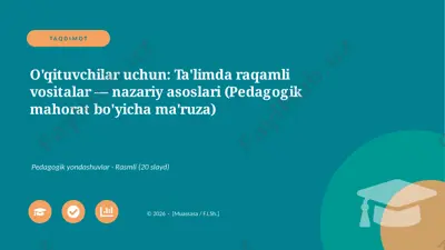 00101_oqituvchilar_uchun_talimda_raqamli_vosit — PPTX