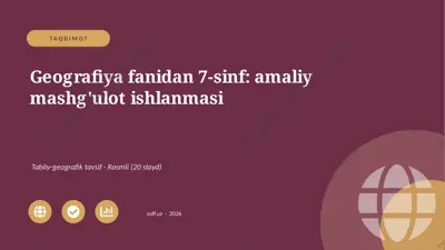 03232_geografiya_fanidan_7_sinf_amaliy_mashgul — PPTX