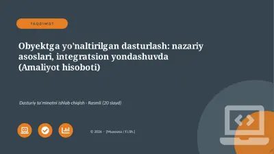 06349_obyektga_yonaltirilgan_dasturlash_nazari — PPTX