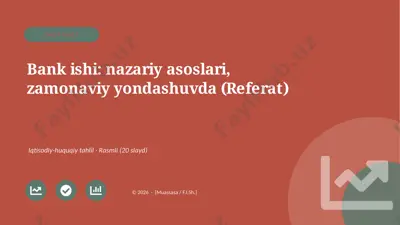02307_bank_ishi_nazariy_asoslari_zamonaviy_yon — PPTX