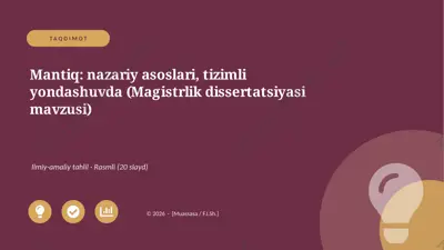 05562_mantiq_nazariy_asoslari_tizimli_yondashu — PPTX
