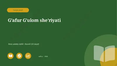 00426_gafur_gulom_sheriyati — PPTX
