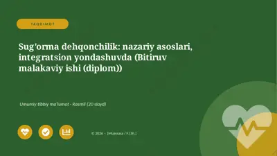 07116_sugorma_dehqonchilik_nazariy_asoslari — PPTX
