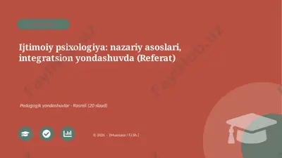 06637_ijtimoiy_psixologiya_nazariy_asoslari — PPTX