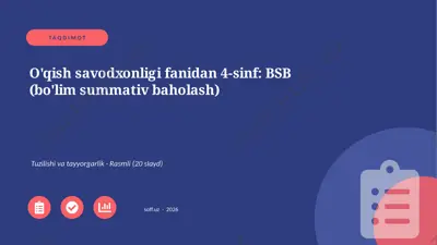01663_oqish_savodxonligi_fanidan_4_sinf_bsb_bo — PPTX