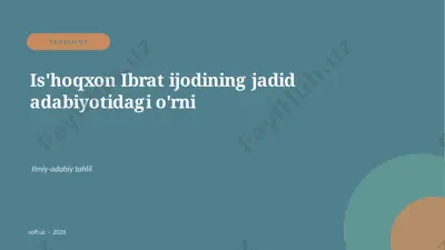 49_ibrat_ijodi — PPTX