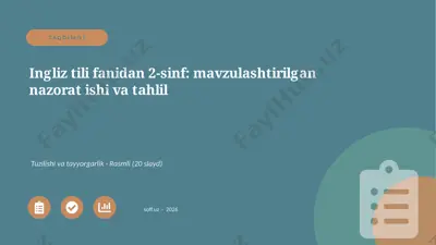 0608_v1_ingliz_tili_fanidan_2_sinf_mavzula — PPTX
