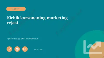 00491_kichik_korxonaning_marketing_rejasi — PPTX