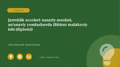 01366_jarrohlik_asoslari_nazariy_asoslari_anan — PPTX