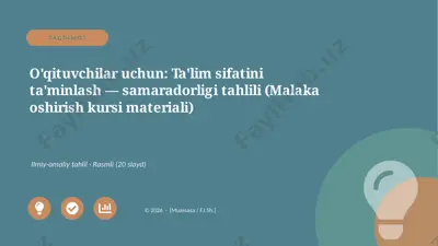 00228_oqituvchilar_uchun_talim_sifatini_taminl — PPTX