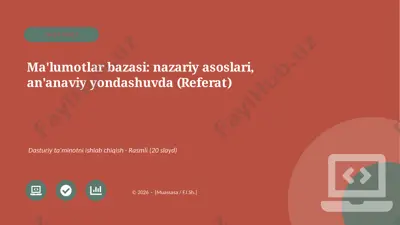 00837_malumotlar_bazasi_nazariy_asoslari_anana — PPTX