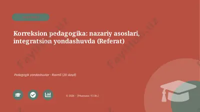 06617_korreksion_pedagogika_nazariy_asoslari — PPTX