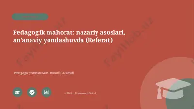 01047_pedagogik_mahorat_nazariy_asoslari_anana — PPTX