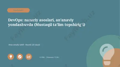00978_devops_nazariy_asoslari_ananaviy_yondash — PPTX