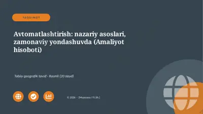 03329_avtomatlashtirish_nazariy_asoslari_zamon — PPTX