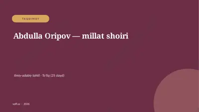 0427_v2_abdulla_oripov_millat_shoiri — PPTX