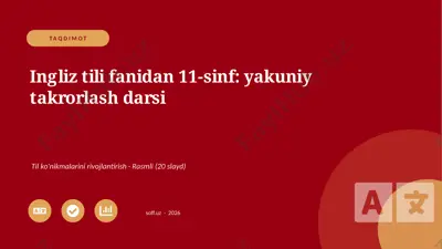 03615_ingliz_tili_fanidan_11_sinf_yakuniy_takr — PPTX