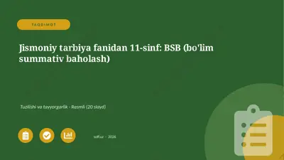 01816_jismoniy_tarbiya_fanidan_11_sinf_bsb_bol — PPTX