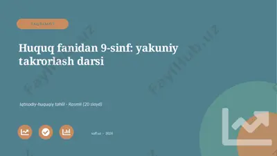 03768_huquq_fanidan_9_sinf_yakuniy_takrorlash_ — PPTX