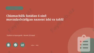 00707_chizmachilik_fanidan_6_sinf_mavzulashtir — PPTX