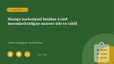 00716_musiqa_madaniyati_fanidan_4_sinf_mavzula — PPTX
