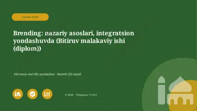 07426_brending_nazariy_asoslari_integratsion — PPTX