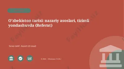 05447_ozbekiston_tarixi_nazariy_asoslari_tizim — PPTX