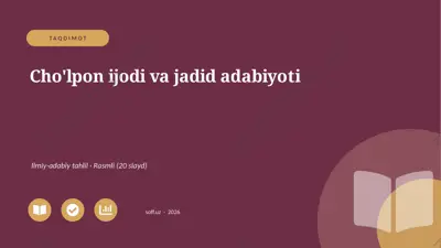 00422_cholpon_ijodi_va_jadid_adabiyoti — PPTX